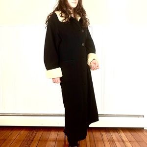 Hilary Radley vintage pure virgin wool coat